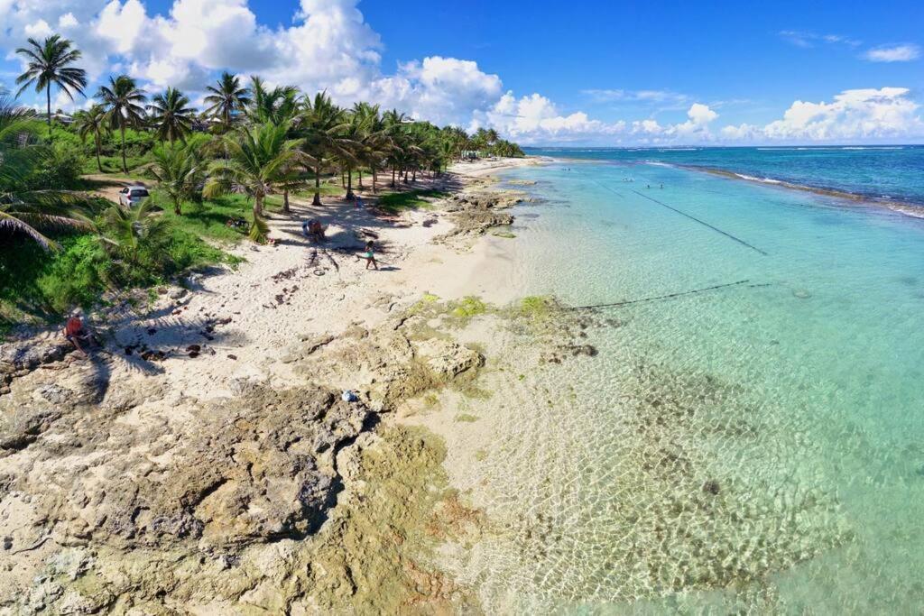 Villa Bord De Mer Au Moule Le Moule Kültér fotó