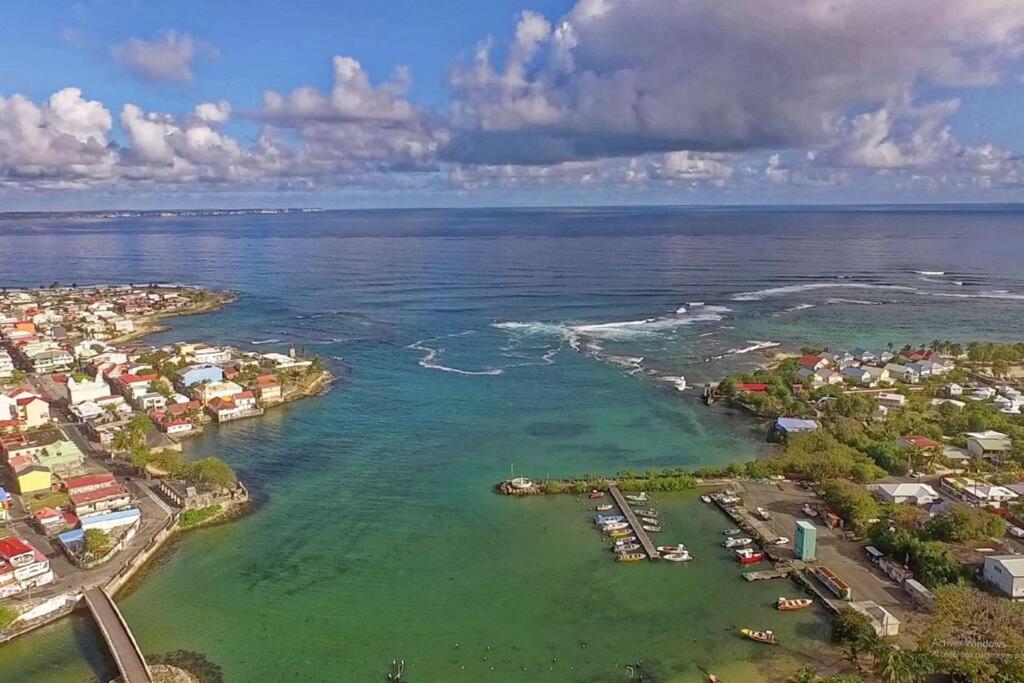 Villa Bord De Mer Au Moule Le Moule Kültér fotó